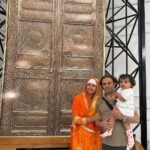 Sanjjanaa Instagram - It was a very beautiful time that we spent in the holy place #mecca , celebrating my first your birthday with mom @sanjjanaagalrani & dad … so we visited the factory where the cloth which is Manufactured and changed every year .. on the holy kaba is made . it was a blessing for us that my first birthday was arranged so well by @mufazzal_cosmic ❤️ Ibrahim ji … thank you for the 😍 experience. We will always remember you in our prayers. - @princealarik . Mecca, Saudi Arabia