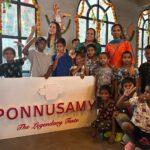 Sanjjanaa Instagram - @ponnusamy.india restaurant is the best in banglore city for chettinad food , These kids from Yukta foundation are orphans and they Are very close to me , Sanjjanaa Galrani Foundation always tries our best to help them in every way possible and we always have picnics together once in 2 - three months. Want to join me next time. ? Bangalore, India