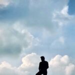 Santhanam Instagram - “Every ☁️ has a Silver lining “ If that’s what they say 😎 #ShootingDiaries