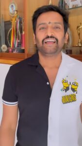 Santhanam Instagram - Thank u All for the warm wishes 🙏😘
It means a lot ❤️