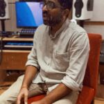Santhosh Narayanan Instagram - @vijaynarain in the house !