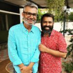 Santhosh Narayanan Instagram - It was great meeting the brilliant @niteshtiwari22 !! Thank you dear @ashwinyiyertiwari 🤗