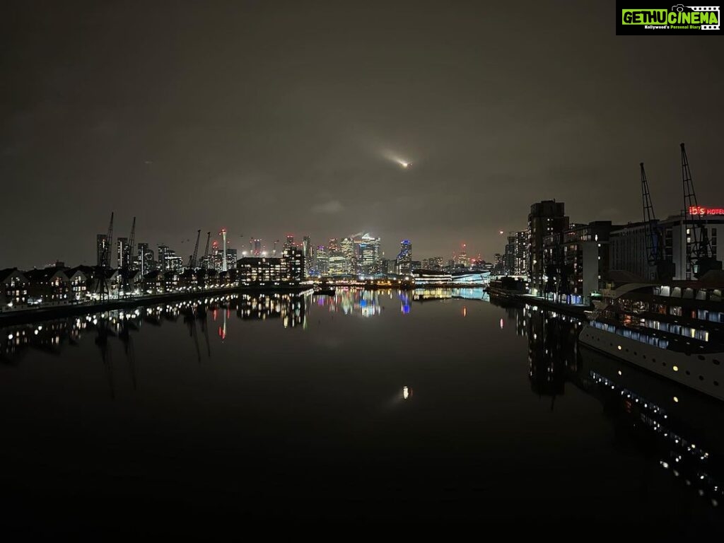 Santhosh Narayanan Instagram - The view 🦉🦉 London, United Kingdom