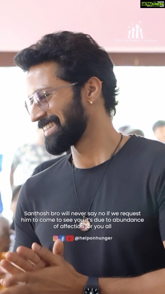 Santhosh Prathap Instagram - This World Leprosy Day I was able to be a part of @helponhunger team to raise awareness about leprosy and to show compassion towards people affected by it. Even small contributions makes a huge difference to help feed someone in hunger. Kindly share and support ❤️ Thanks to the whole team for making me part of this wonderful cause. #awarness #love #gratitude #grateful #leprosy #leprosyawareness #socialwork #giveback