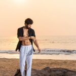Santhosh Prathap Instagram - Much of spiritual life is self-acceptance, maybe all of it. - #jackkornfield Photographer : @pariaarclicks Asst 1 : @ardraramachandran Asst 2 : @balaa1981 Retouch : @sabestian21 #summervibes #love #life #grateful #gratitude #oneness #nature #sunrise #beach