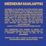 Santhosh Prathap Instagram - #MeendumManjappai சமுதாயத்திற்கும் சுற்றுச்சூழலுக்கும் நீதி, சுதந்திரம், சமத்துவம் மற்றும் சகோதரத்துவம் ஆகிய கொள்கைகளை நிலைநிறுத்துவதாக இந்த குடியரசு தினத்தில் உறுதியளிப்போம். ஒருமுறை மட்டுமே பயன்படுத்தக்கூடிய பிளாஸ்டிக் பைகளுக்குப் பதிலாக மீண்டும் பயன்படுத்தக்கூடிய துணிப் பைகளைப் பயன்படுத்துவோம் என உறுதிமொழி எடுப்போம். #HappyRepublicDay #REDUCE #REUSE #RECYCLE #AndrumIndrumEndrumManjappai #SayNoToPlasticBags @santhoshprathapoffl x @purushuarie Photo: @kumar.a Creative Direction: @gautham_krishnan Makeup: @makeupbywanshazia Sunnies & Shoes: @monkstoryofficial Styling: @madraswear #WearYourFreedom #PurushuArie #SanthoshPrathap Chennai, India