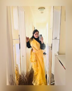 Sanusha Instagram - Happy Vishu💛