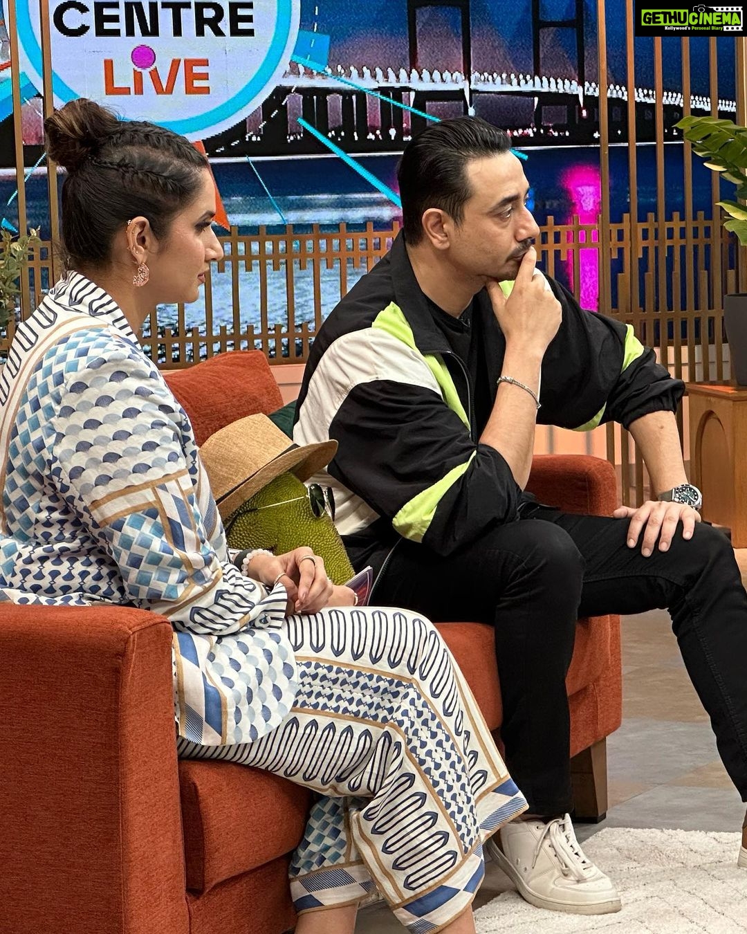 Sanya Malhotra Instagram - When Sanya met Sania 🥰💚 Totally fangirling rn. All thanks to Mr #Kathal 😍 #TATAIPL2023 #KathalonNetflix #KathalatIPL 3 Days to Go!