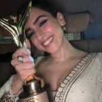 Sanya Malhotra Instagram - 💖 Thank you #StardustAwards for the honors 💕💃