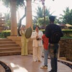 Sanya Malhotra Instagram - 💚💚💚 BTS from the trailer launch #KathalOnNetflix JW Marriott Mumbai Juhu