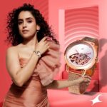 Sanya Malhotra Instagram - Whatta Classick move @fastrackworld! My weekend just got more exciting with the launch of Fastrack Automatics. ✨💥 #FastrackAutomatics #Classick!