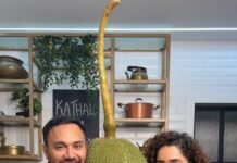 Sanya Malhotra Instagram - Must try recipe of KATHAL 🌮 at home! Don't forget to make this recipe and enjoy the movie KATHAL which comes to Netflix on May 19th! Dost @sanyamalhotra_ will not only make you smile and giggle but will leave you with a great message too! Chalooooo let's find and cook this #Delishaaas Kathal taco. . . #kathal #jackfruit #recipe #movies #tacos #tacotuesday