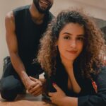 Sanya Malhotra Instagram - 🌸🪩 Sha & Sa in Delhi 🪩🌸 #shazebsheikhchoreography