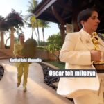 Sanya Malhotra Instagram - Arre jiji, kahan bhaag rahi ho? Oscar toh le ayi ab humara Kathal bhi dhun do!!! #KathalonNetflix @netflix_in