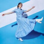 Sanya Malhotra Instagram - ☁️☁️☁️☁️☁️ 📸 @mohitvaru 💄 @natasha_mathias_ 👗 @spacemuffin27