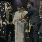 Sapna Choudhary Instagram - Darling, I chase goals, not people. 🦁 Wearing 👗 @kaynaatbyaanchalsawhney #awards #success #sapna #sapnachoudhary #sapnachaudhary #sapnaharyanvi #sapnachaudharyharyanvi #desiqueen #look #stage #performer #haryana #haryanvi #instagood #positivity #positivevibes #thankgodforeverything