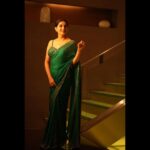 Sapna Choudhary Instagram - Channeling my Inner Goddess 💚 Outfit : @sahilfashionbazar Mua : @rimjhimraimakeup Capture by : @adnan.a.abbas #IIFA #IIFONYAS #YasIsLand #VisitAbuDhabi #Nexa #Sobharealty #EaseMyTrip @iifa @yasisland @easemytrip @sobharealty