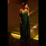 Sapna Choudhary Instagram - Channeling my Inner Goddess 💚 Outfit : @sahilfashionbazar Mua : @rimjhimraimakeup Capture by : @adnan.a.abbas #IIFA #IIFONYAS #YasIsLand #VisitAbuDhabi #Nexa #Sobharealty #EaseMyTrip @iifa @yasisland @easemytrip @sobharealty