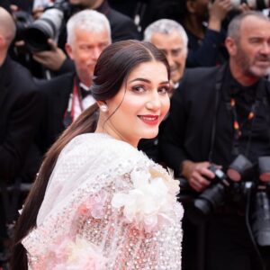Sapna Choudhary Instagram - Here’s the second look of Red Carpet! 
“Moments that will last a lifetime” ✨

👗: @rubyfang_official 
💃🏼: @itssapnachoudhary 
💄: @achal_the_creative_artist 

#CannesFilmFestival2023 #Cannes2023 #RedCarpet #festivaldecannes