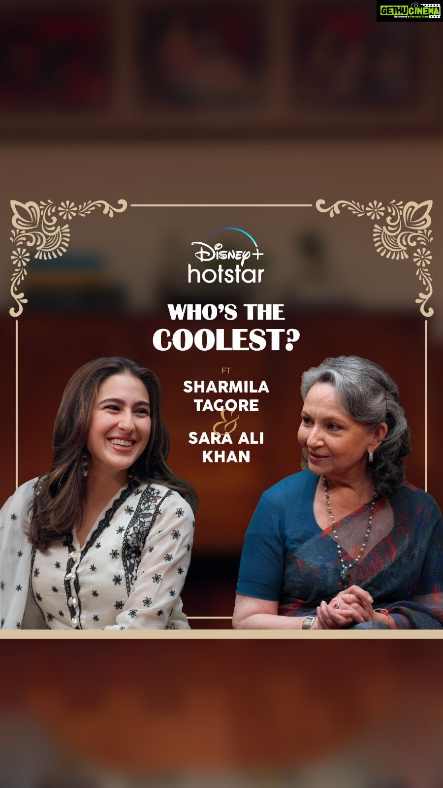 Sara Ali Khan Instagram - How much talent is too much talent? Don’t miss the full video on our YouTube Channel #GulmoharOnHotstar Now Streaming & #GaslightOnHotstar streaming from 31st March #SharmilaTagore @saraalikhan95 @rahulchittella @starstudios @chalkboardentertainment