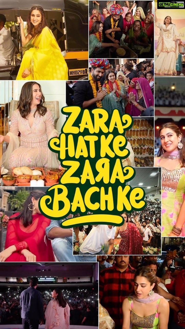 Sara Ali Khan Instagram - It’s D-Day 💁🏻♀️🤞🤗🎬🍿 What a journey it’s been! #ZaraHatkeZaraBachke out in theatres now!!!!