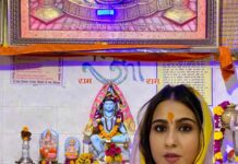 Sara Ali Khan Instagram - Jai Bholenath 🕉️🙏🏻🔱❤️ #mahashivratri #harharmahadev