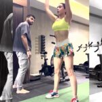 Sara Ali Khan Instagram – Midweek Moti(🎃)vation 🏋️‍♀️
@karan_jaising @antigravity_club