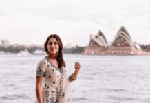 Sara Ali Khan Instagram - The horizon changes but the sun doesn’t ☀️💗 #constant #forever #peace