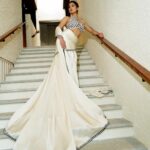 Sara Ali Khan Instagram - I guess you Cannes do it again 🤍🤍🤍 👗 : @abujanisandeepkhosla @dolly.jain 📸: @marco.bahler 💄: @tanvichemburkar 💇‍♀️: @the.mad.hair.scientist Cannes Film Festival