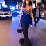 Sara Ali Khan Instagram - “France is to me the heroine in the romance of all the nations of all time.” — Lt. William Arthur Sirmon ♠️🖤🎬🗝️ 💄: @tanvichemburkar 💇‍♀️: @the.mad.hair.scientist 👠: @renecaovilla 👗: @moschino @chandnimodha_ @cjmpublicity 📸: @shakeelbinafzel France,Cannes