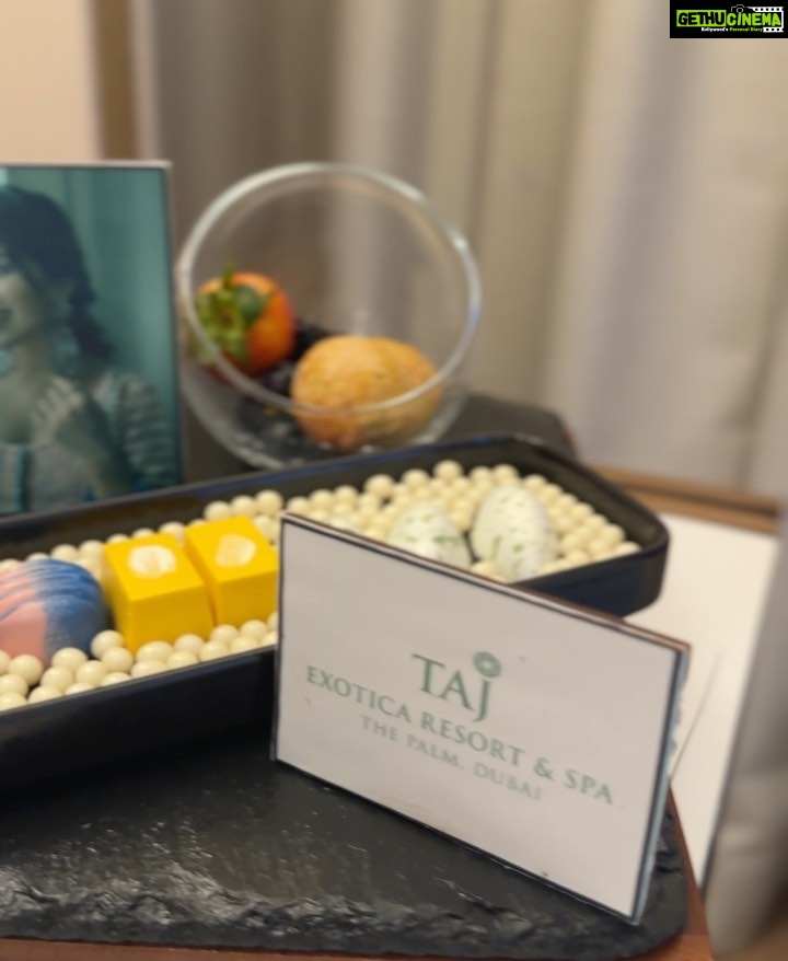 Sara Gurpal Instagram - #SaraKehndi Thank you @tajpalmdubai for such a lovely welcome 🤍 In love 🤍 Taj Exotica Resort & Spa, The Palm