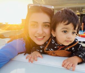 Sarah Khan Instagram - Me and mini me 💕 *MASHALLAH*