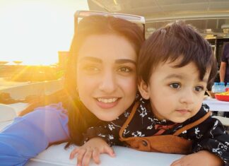 Sarah Khan Instagram - Me and mini me 💕 *MASHALLAH*
