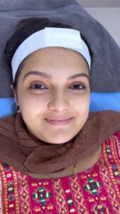 Saranya Mohan Instagram - Gorgeous Actress/Dancer @saranyamohanofficial  at our Clinic…
Hydrafacial Pro…