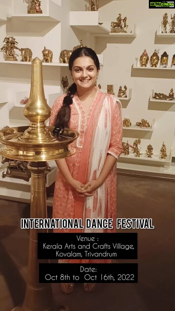 Saranya Mohan Instagram - @kacvkovalam presents International Dance Festival Date: Oct 8 to Oct 16,2002. Do visit😍
