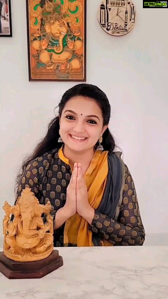 Saranya Mohan Instagram - Vinayaka Chathurthi Wishes❤
