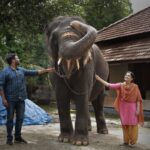Saranya Mohan Instagram - ഉമ കുട്ടി വീട്ടിൽ വന്നപ്പോൾ ❤ 📷 @vivek_kovalam