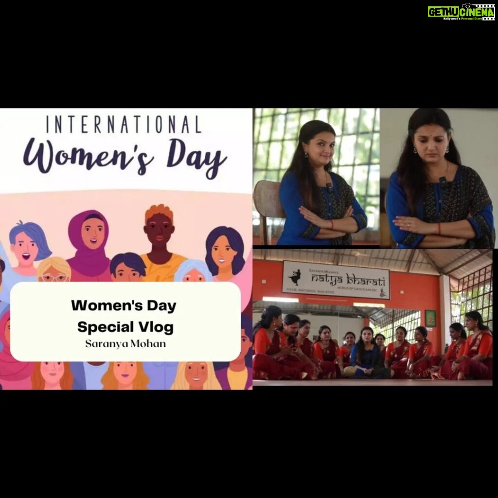 Saranya Mohan Instagram - Link: https://youtu.be/ezTvuBTl6q4 All days, not just one, must be reserved for women. International Women's Day is observed on March 8. Women's Day serves as a reminder to honour the lovely women in your life. Nonetheless, it serves as a reminder that in our patriarchal society, gender discrimination still exists. It brings attention to topics like gender equality, reproductive rights, and violence and abuse against women while celebrating the remarkable achievements of women and inspiring people to support gender equality.