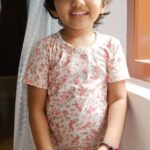 Saranya Mohan Instagram - "Children need models rather than critics.”   — Joseph Joubert Are you a good model to your children? Thank you @lilhubbaby for the lovely dresses. They are comfy and budget friendly❤