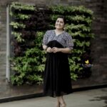 Sarayu Mohan Instagram – New one!♥️
Women’s Aliyacut aline frock
Puff sleeves
Sizes,m to xxl

@__akhil_babuttan__  clicks