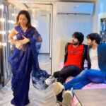 Sargun Kaur Luthra Instagram - Patli kamariyaaa 😳 😂😂😂 @sargun_kaur.luthra @abrarqazi47 #onsetfun #reelsinstagram #funny #trending #keeploving #yhc #starplus #sidharth #nayan #samrat