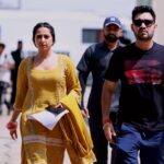 Sargun Mehta Instagram - Coming soon 🔥Jatt nuu chudail takri * 13TH OCT 2023 @sargunmehta @gippygrewal @amberdeepsingh @jaani777 @arvindrkhaira @vikas.vashisht @roopigill_ @navneetmisser @avvysra @ravidubey2312 @desimelodies @dreamiyata 📸@itskrajofficial