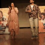 Sargun Mehta Instagram - ADAVANCE BOOKING OPEN NOW 🙌 NIGAH MARDA AYI VE ❤️❤️ only and only in THEATRES . Suit - @the_rosegirl #nigahmardaayive #17thmarch2023 #gurnambhullar #sargunmehta