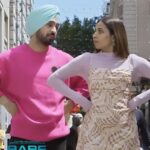 Sargun Mehta Instagram - Babe bhangra pande ne out on @zee5 with the birthday boy @diljitdosanjh 😁 WATCH NOW💃💃