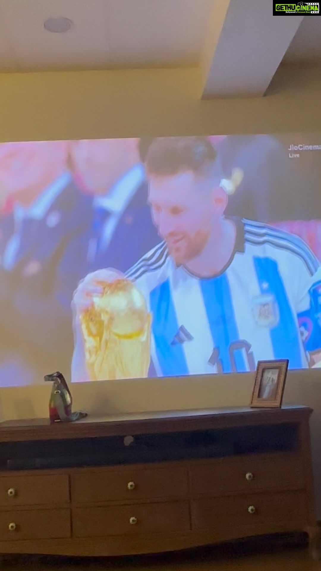Sargun Mehta Instagram - G.O.A.T @leomessi