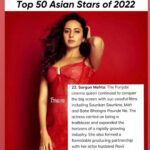 Sargun Mehta Instagram - Its not the ranking that makes me happy, because everyone is winning in whatever they are doing ; as that is their personal goal victory .. For me , just sharing my name with all the people i love and who have inspired me gave me goosebumps. Thank you ❤... just gratitude 🙏