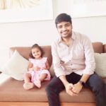 Sathish Instagram - அப்பா-மகள் 😍😍😍