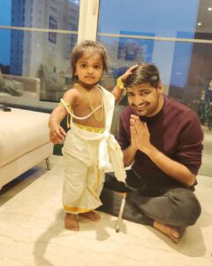 Sathish Instagram - Blessings from my Krishna 😍😍😍#happykrishnajayanthi 🙏🏻🙏🏻