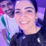 Sathish Instagram – After lonnnnnnng time met @samantharuthprabhuoffl today 😍😍Missing our #kaththi days 
All the best for ur future projects Sam 🤗😍🤗