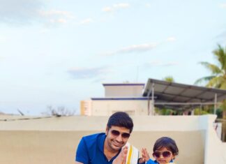 Sathish Instagram - அனைவருக்கும் இனிய பொங்கல் நல்வாழ்த்துக்கள் 😍😍 #happypongal 😍 #naaisekar 😍